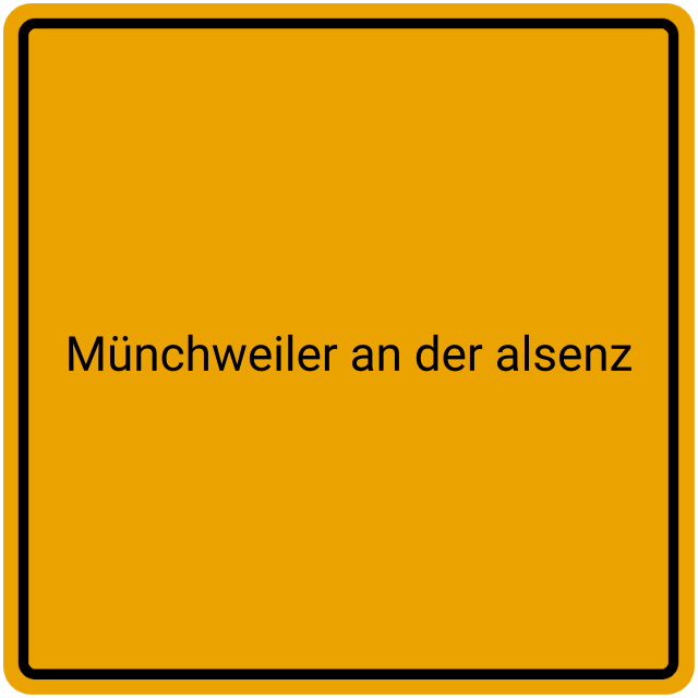 Meldebestätigung Münchweiler an der Alsenz